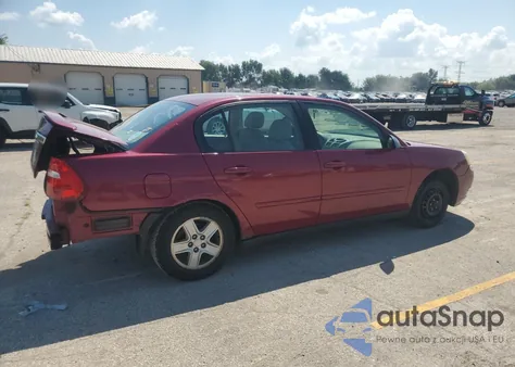 2005 Chevrolet Malibu Ls из США, поврежденный, VIN 1G1ZT52885F258603